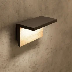 Best Straluma Buitenlamp Ruka antraciet/hout IP65
