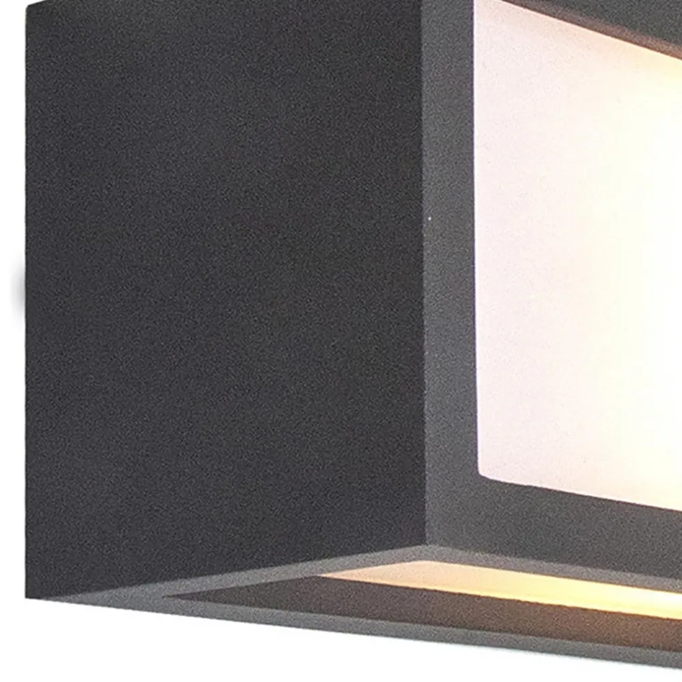 Discount Straluma Buitenlamp Utah antraciet e27 IP65