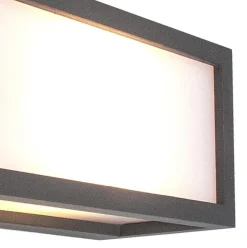 Discount Straluma Buitenlamp Utah antraciet e27 IP65