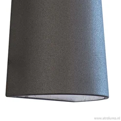 Clearance Straluma Buitenlamp wand antraciet up+down IP54