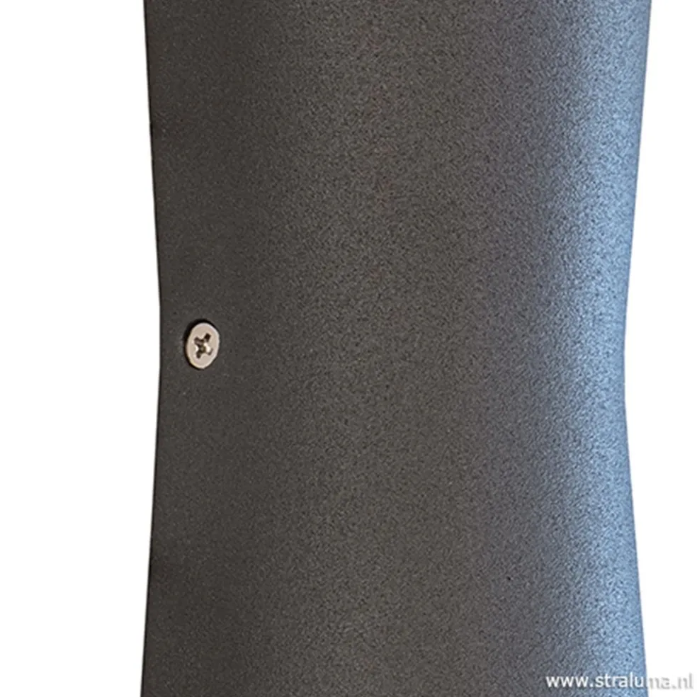 Clearance Straluma Buitenlamp wand antraciet up+down IP54