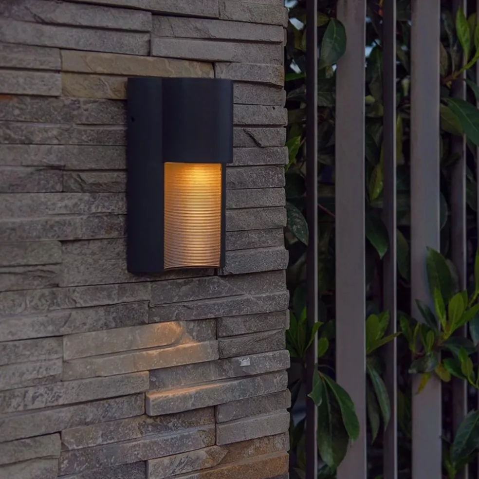 Clearance Straluma Buitenlamp wand downlighter IP54 grijs