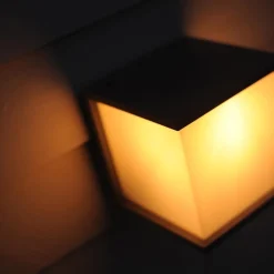 Best Sale Straluma Buitenlamp wand kubus IP44 donker grijs