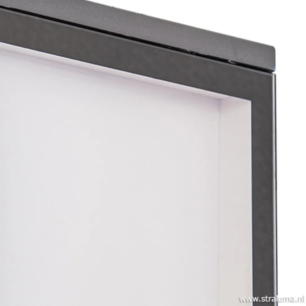 Flash Sale Straluma Buitenlamp wand rechthoek antraciet IP54