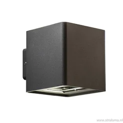 Discount Straluma Buitenlamp wand up+down antraciet IP54