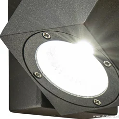 New Straluma Buitenlamp wand verstelb.antraciet IP54