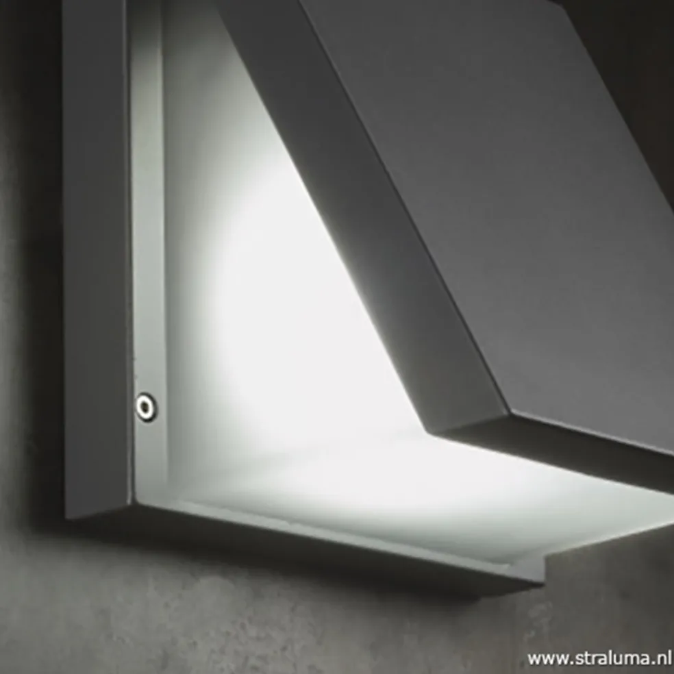 Store Straluma Buitenlamp wandlamp antraciet IP54