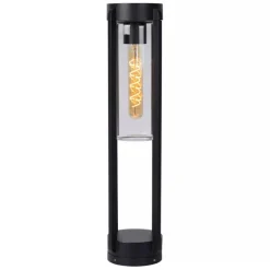 Cheap Straluma Buitenlamp zwart metaal met glazen kap IP44