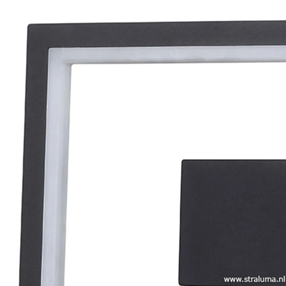 Store Straluma Buitenlamp-wandlamp antraciet frame IP65