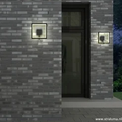 Store Straluma Buitenlamp-wandlamp antraciet frame IP65