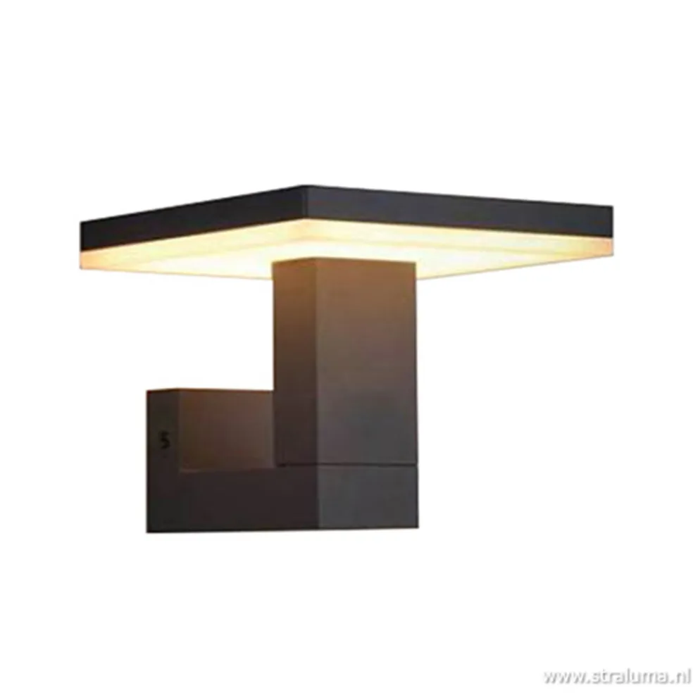 Clearance Straluma Buitenlamp-wandlamp antraciet square