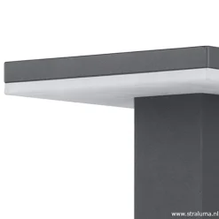 Clearance Straluma Buitenlamp-wandlamp antraciet square