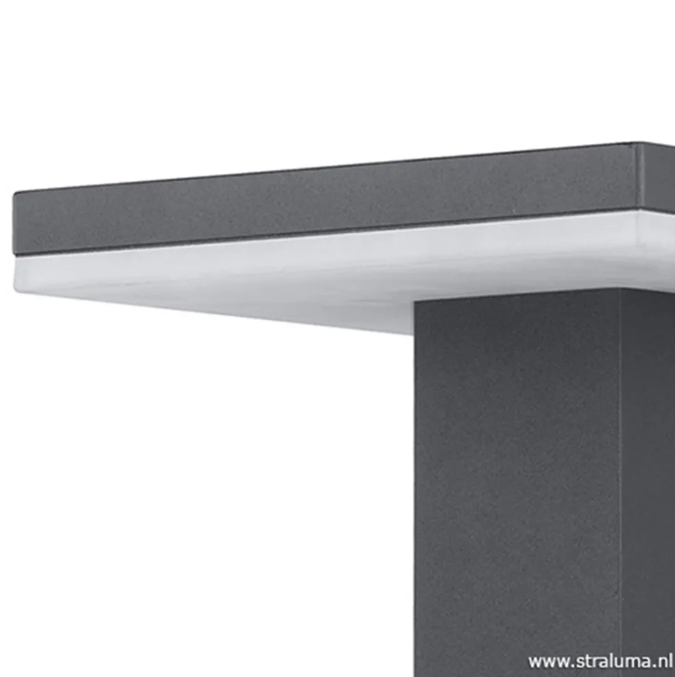 Clearance Straluma Buitenlamp-wandlamp antraciet square