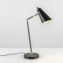 Clearance Straluma Bureaulamp Barre zwart/matgoud