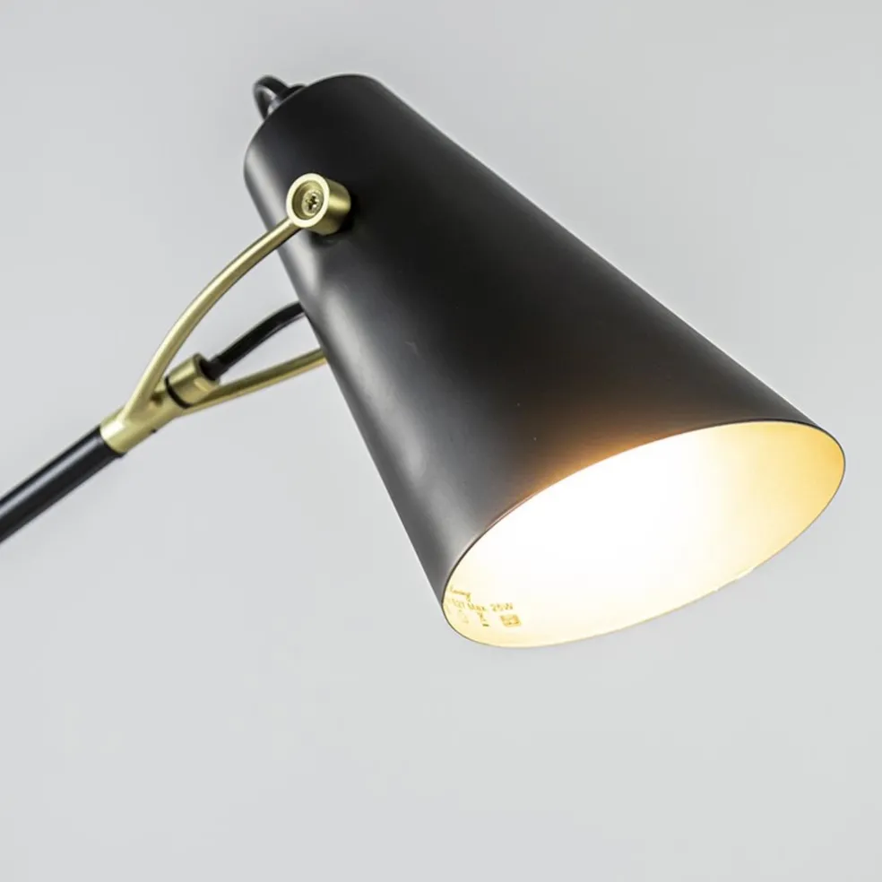 Clearance Straluma Bureaulamp Barre zwart/matgoud