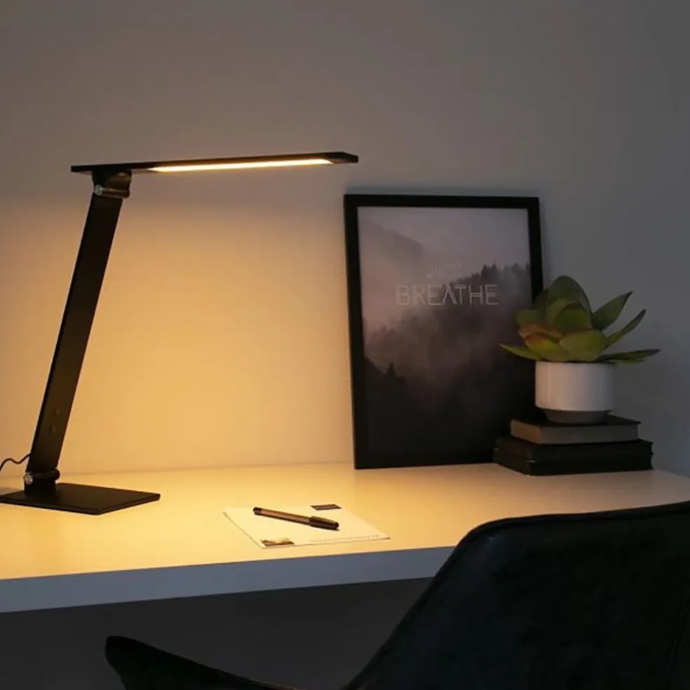 Best Straluma Bureaulamp Serenade zwart dimbaar