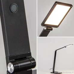 Best Straluma Burolamp Galaxy zwart 3-step dimmer