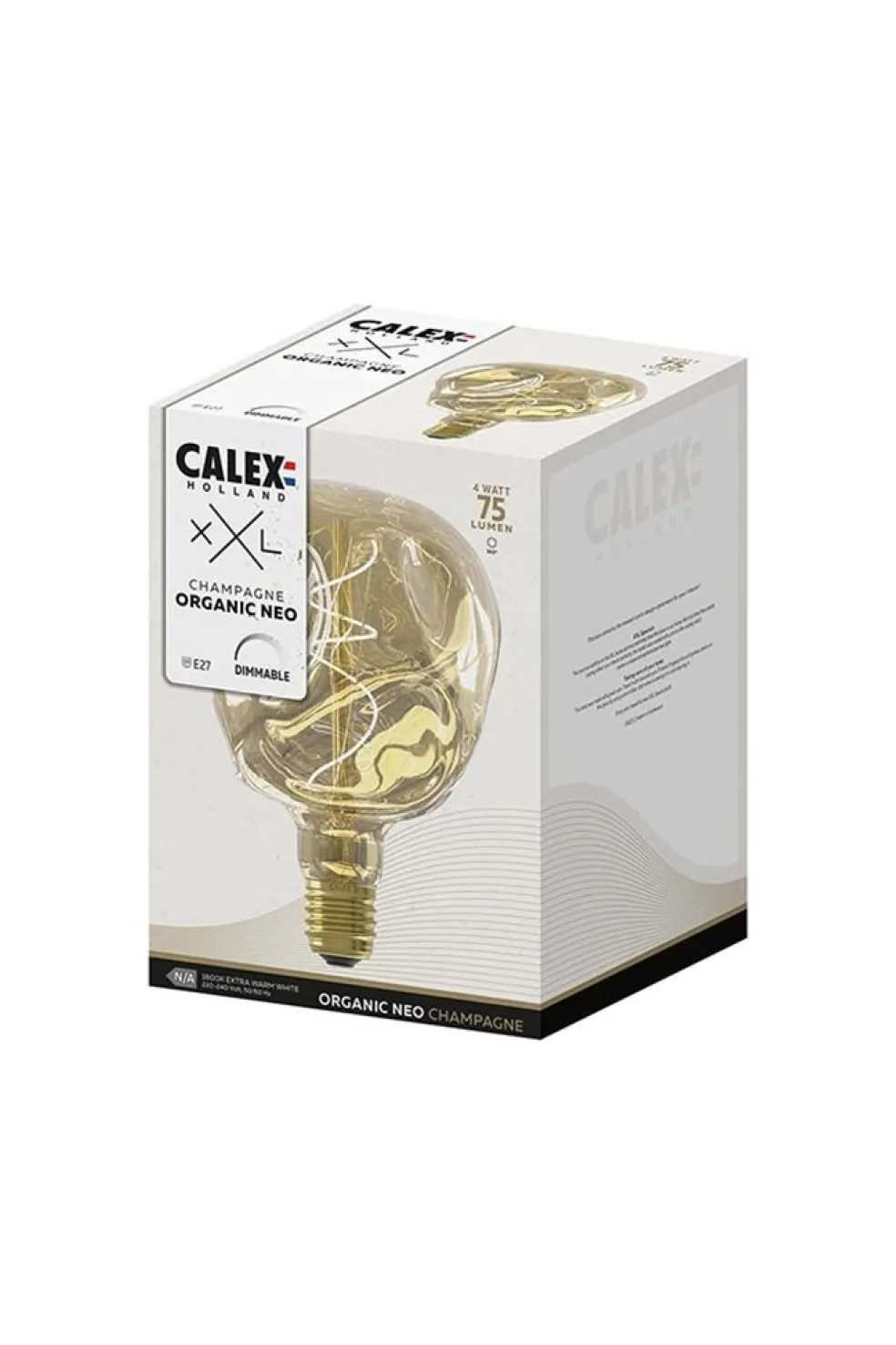 Sale Straluma Calex Organic Neo champagne dimbaar