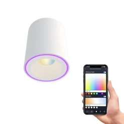 Sale Straluma Calex Smart Halo plafondspot wit