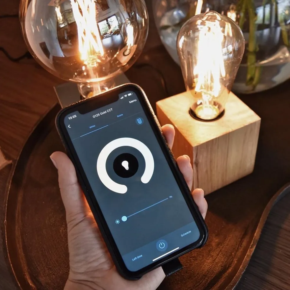 Best Sale Straluma Calex Smart Home E27 LED filament goud ST64