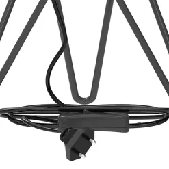 Shop Straluma Calex tafelarmatuur driepoot zwart E27