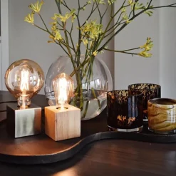Best Straluma Calex tafelarmatuur hout