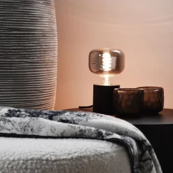 Store Straluma Calex tafelarmatuur rond zwart