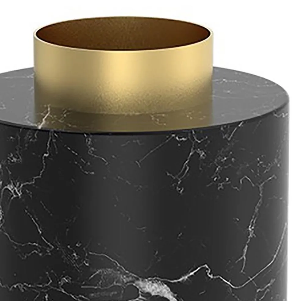 Store Straluma Calex tafelarmatuur rond marmer/goud