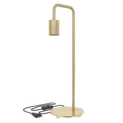 Discount Straluma Calex tafellamp U-Line goud excl lichtbron