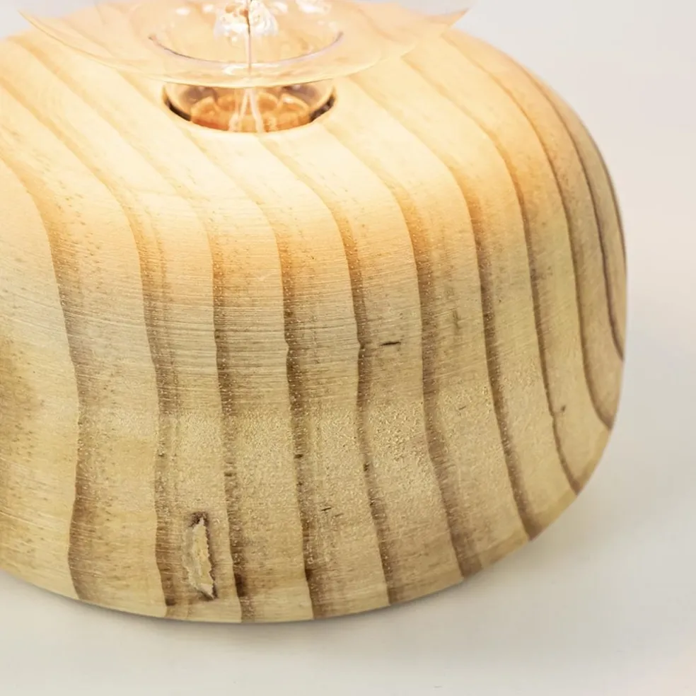 Shop Straluma Calex tafellamp Wood FSC rond