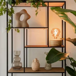 Shop Straluma Calex tafellamp Wood FSC rond