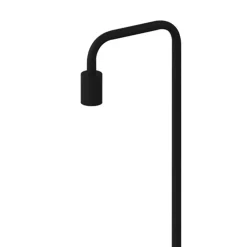Discount Straluma Calex vloerlamp U-Line mat zwart excl lichtbron