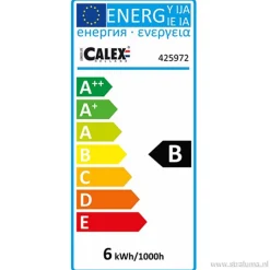 Store Straluma Calex XXL Vienna LED lamp Titanium E27 6W