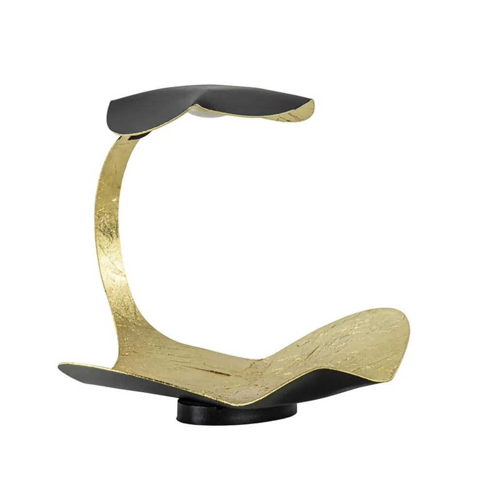 Online Straluma Chique design tafellamp LED zwart met goldleaf