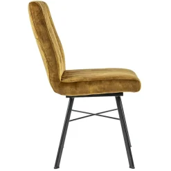 Best Straluma Chique eetkamerstoel velours goud