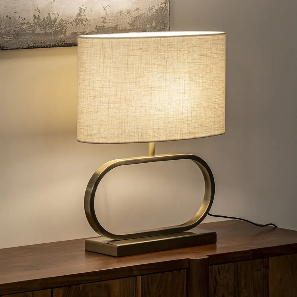 New Straluma Chique lampvoet Jamiro licht goud