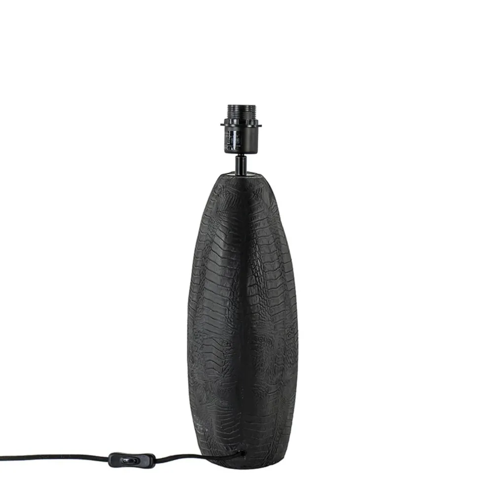 Outlet Straluma Chique lampvoet Skeld mat zwart exclusief kap