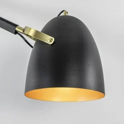 Sale Straluma Chique plafondlamp zwart met goud verstelbaar