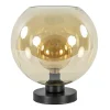 Shop Straluma Chique tafellamp amber glazen bol 30 cm