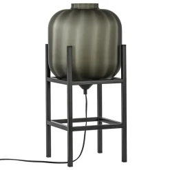 Best Sale Straluma Chique tafellamp frame met mat zwart glas