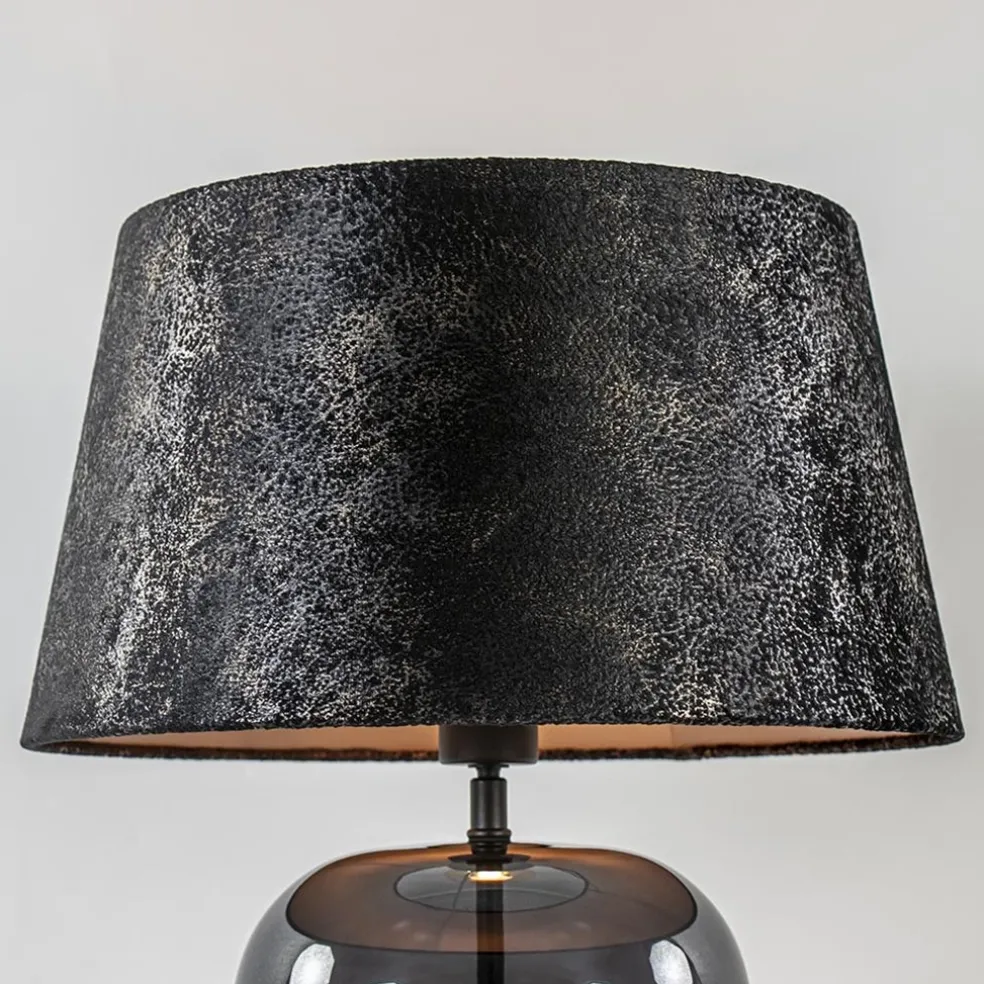 Shop Straluma Chique tafellamp zwart/goud met kap