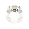 Store Straluma Chromen plafondlamp met helder glas incl. LED