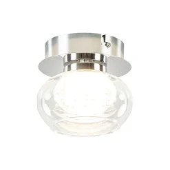 Store Straluma Chromen plafondlamp met helder glas incl. LED