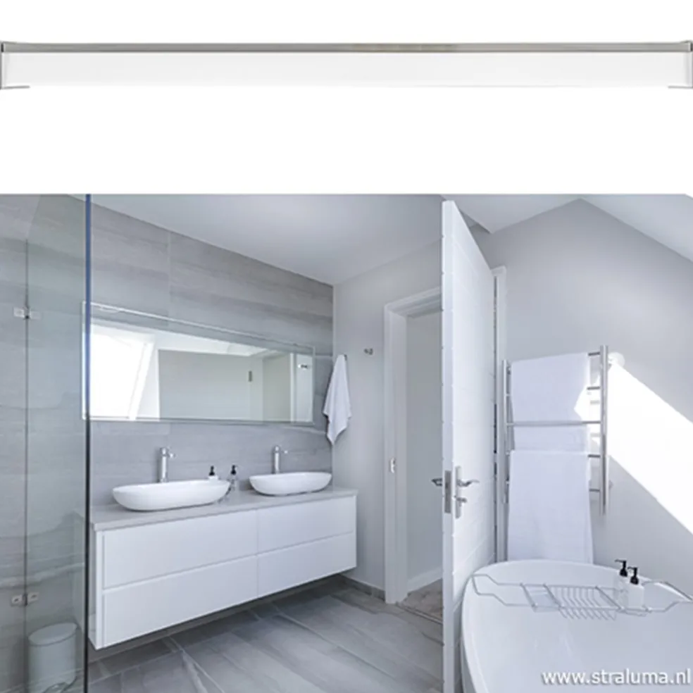 Discount Straluma Chromen wandlamp badkamer spiegel