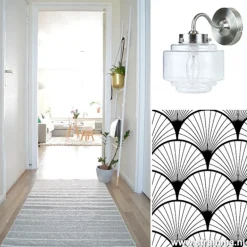 Flash Sale Straluma Deco wandlamp staal met helder glas