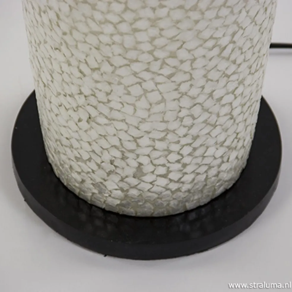 Outlet Straluma Decoratieve schelpen vloerlamp zuil