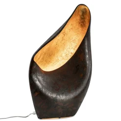 Cheap Straluma Decoratieve tafellamp corten brown met goldleaf