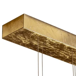 Cheap Straluma Design eettafelhanglamp 10-lichts goldleaf