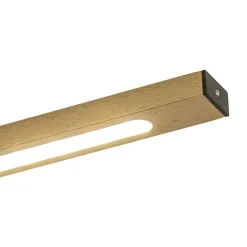 New Straluma Design LED hanglamp aluminium mat zwart/mat goud