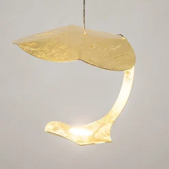 Flash Sale Straluma Design LED hanglamp 3-lichts rond goldleaf